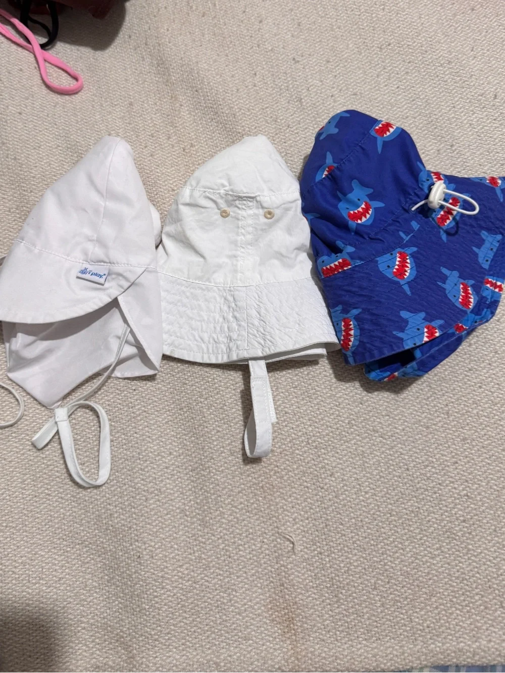 Baby and Toddler Sun Hat Trio
